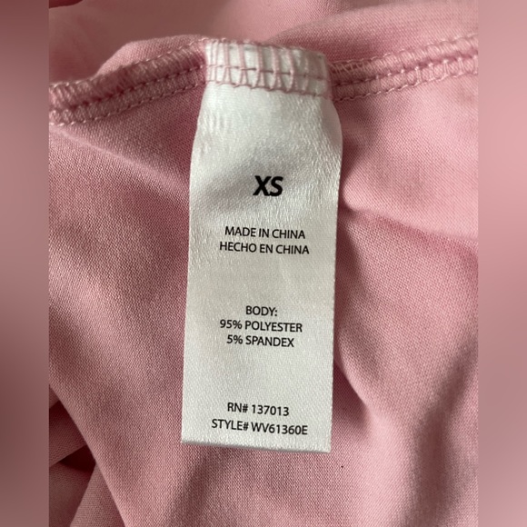 Wildfox Intimates PJ All I Want For Christmas Is Everything Top XS Pink Green - Picture 5 of 6